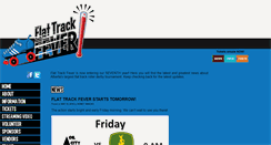 Desktop Screenshot of flattrackfever.com